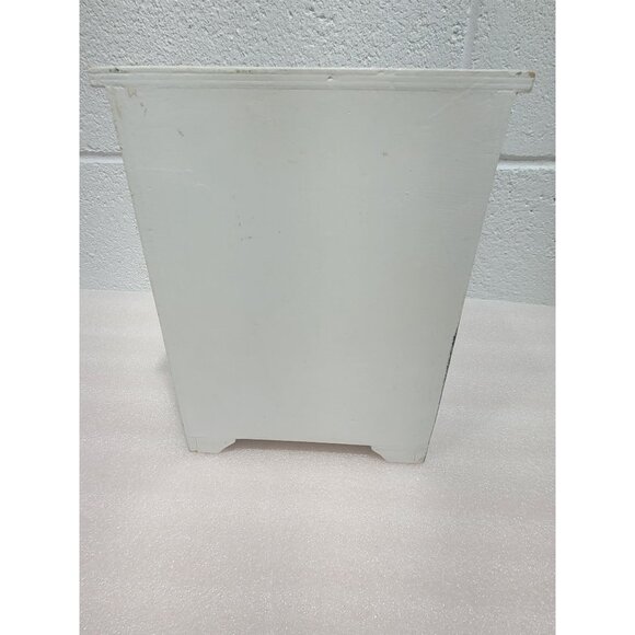 Cottage Core Painted Jewelry Chest Drawers Crackle Birds Flowers Butterfly - Picture 4 of 11